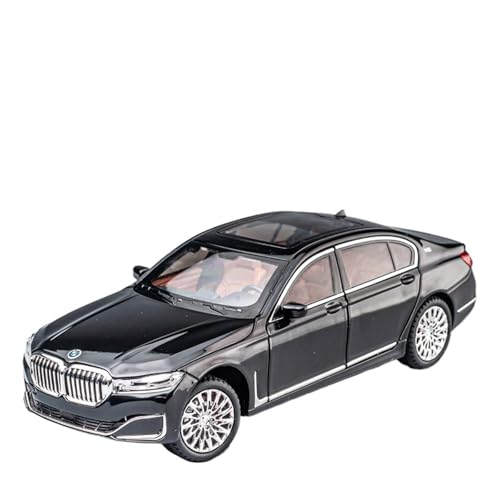 GUOXUN 1:24 für 7 Serie Luxus Auto Legierung Modell Auto Simulation Auto Modell Geschenk Für Freund Kinder Junge Spielzeug Auto(1/24 7 Series Black) von GUOXUN