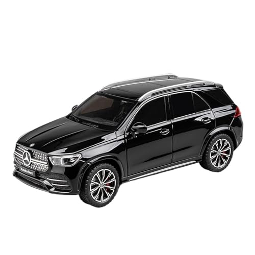 1:24 Für GLE350 Legierung Auto Nachahmung SUV Geländewagen Spielzeug Auto Auto Modell Junge Sammlung(1:24 GLE350 black) von GUOXUN