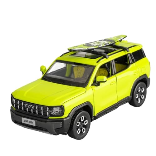 1:32 Für Echte CCA Kugou Auto Modell Simulation SUV Legierung Off-road Ornamente Handgemachte Jungen(1:32 Light Green) von GUOXUN