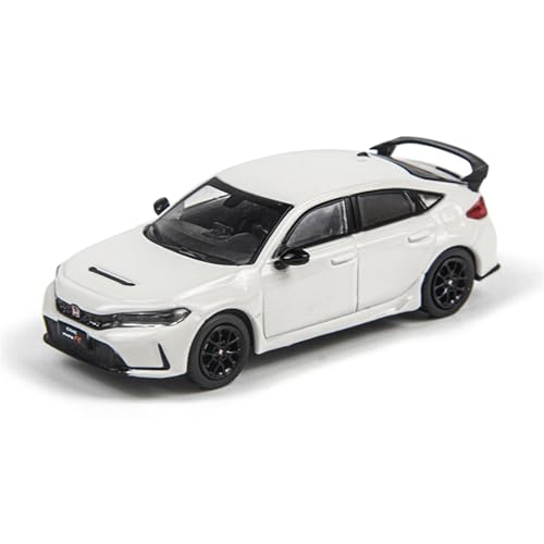 1:64 Automodell Für CIVIC Type R FL5 Simulation Legierung Auto Spielzeug Modell Ornamente(White) von GUOXUN