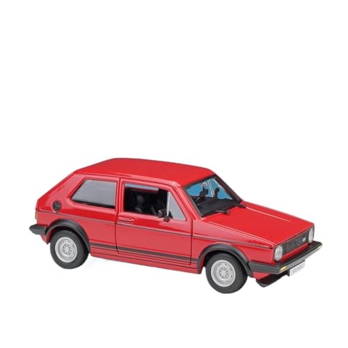 Druckgussverfahren Für Legierung Im Maßstab 1:24 Für Das Simulationsautomodell des Volkswagen Golf Mk1 GTI Von 1979(Red) von GUOXUN