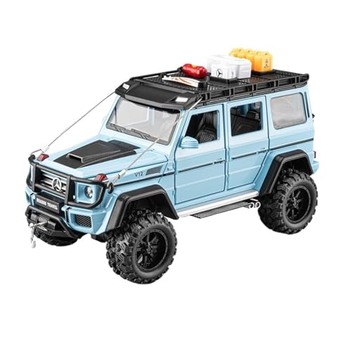 Für 1:24 BENCHI Big G 550 Legierung Automodell Geländewagen Spielzeugautomodell Langlebig Und Robust Mit Einem Exquisiten Aussehen(Blue) von GUOXUN