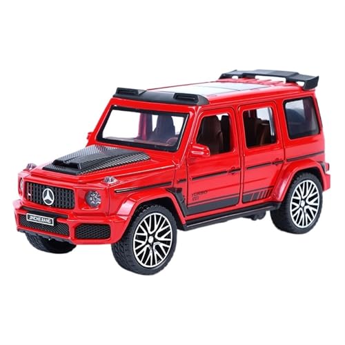 Für 1:32 Benchi Big G Auto Modell G800 Auto Modell Legierung Sammlung Ornament Off Road Spielzeug(Red) von GUOXUN