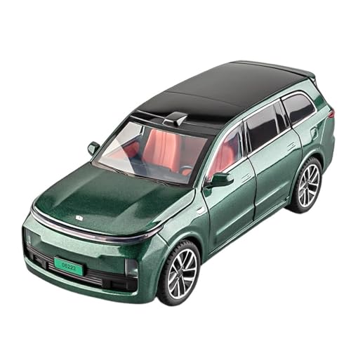 Für L9 Automodell 1:24 Modell Legierung Simulation Sammlung Kinderspielzeugauto New Energy Car Boy Large(L9 Green) von GUOXUN