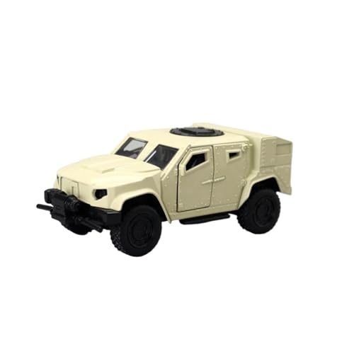 Für: 1:32 Legierung Auto Tiger Militär Panzerwagen LKW Modell Pullback(White) von GUOXUN