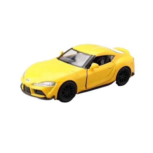 Für: 1:32 Supra Auto Sound Und Licht Pull Back Simulation Legierung Modell Sammlung(Yellow) von GUOXUN