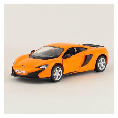 Für: 1:36 MCL650S Super Car Modell Sound Und Licht Simulation Rückzug Modell Alloy (Yellow) von GUOXUN