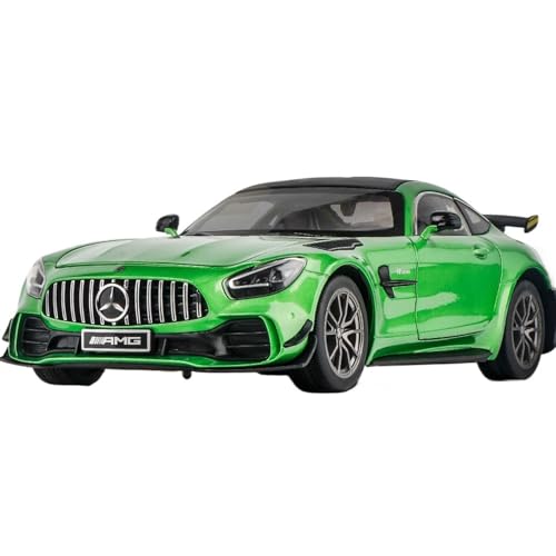 GUOXUN 1:18 Für GTR Dark Night Ghost Legierung Automodell Multifunktionale Sportwagen Sammleredition(Green) von GUOXUN