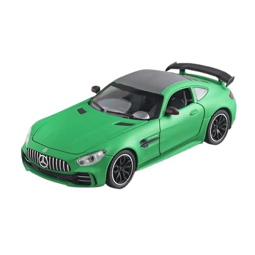 GUOXUN 1:24 Für Green Devil AMG Auto Imitiert Echtes Legierungsauto Automodell Ornamente Jungen Sammlung Spielzeug Sportwagen(1:24 green) von GUOXUN