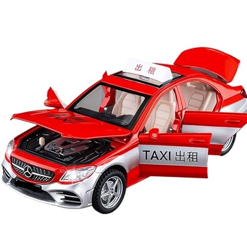 GUOXUN 1:32 Für Legierung Taxi Spielzeug Auto Modell Volkswagen Taxi Kinder Simulation Spielzeug Auto Junge Bus(1:23 yellow) von GUOXUN