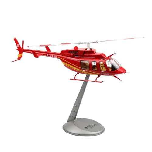 1:32 Für State Grid General Aviation Bell 206/B407 Hubschrauber Legierung Simulation Flugzeugmodell Militärische Fertigproduktsammlung(1:32 No. 206) von GUOXUN