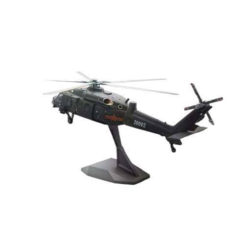 GUOXUN 1:40 Leichtmetall-Flugzeugmodell für Airshow Z20 Hubschrauber von GUOXUN