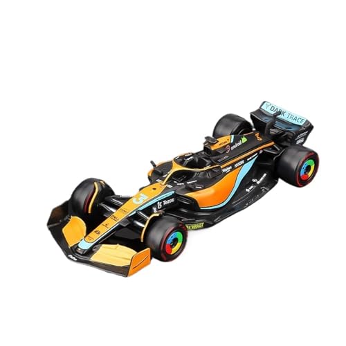 GUOXUN 1:43 Scale McLaren F1 2022 MCL36 Formula One Racing Car Model Alloy Car Model Ricardo Norris(Ricardo Basic Edition) von GUOXUN