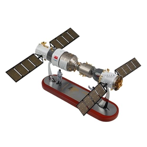 GUOXUN 1:45 Legierungsmodelle Tiangong-2 Und Shenzhou-11, Die An Die Rakete Und Das Raumschiff Shenzhou-11 Andocken von GUOXUN