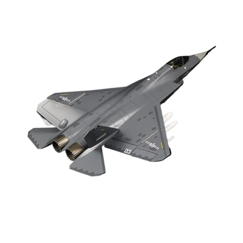 GUOXUN 1:48 für J-35 Simulation Legierung Fighter J35 Träger-basierend Flugzeug Modell Flugzeug Ornamente Fertig Produkt Air Show Gedenken(1/72 J-35 (Test flight paint)) von GUOXUN