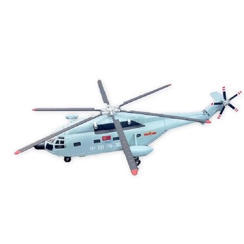 GUOXUN 1:60 Für Z-8 Hubschrauber Navy Z8 Armee 8KH Bewaffnete Polizei Legierung Simulation Flugzeug Modell Flugzeug Modell Ornamente Memorial(1:60 straight 8 Chrome) von GUOXUN