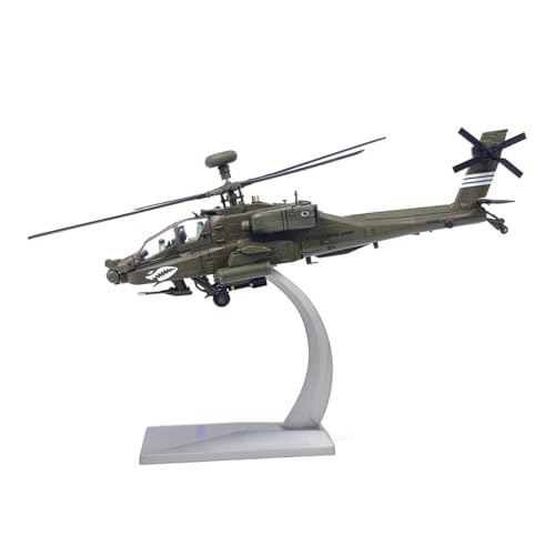 GUOXUN 1:72 für AH64 Bewaffneten Hubschrauber Modell Simulation Legierung Flugzeug Modell Militärischen Sammlung Ornamente von GUOXUN