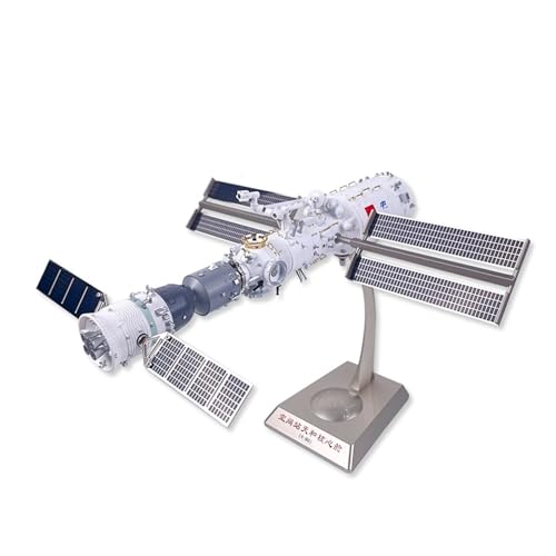 GUOXUN 1:90 China Space International Space Station Traumkabine Fragekabine Luft- Und Raumfahrt Satellitenraumschiff Kombinationsmodell von GUOXUN