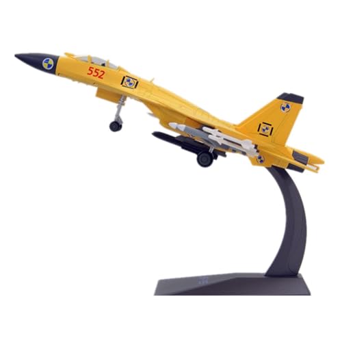 GUOXUN Based Aircraft Model J15 Yellow 1:72 Alloy For Fighter Aircraft Model J-15 von GUOXUN