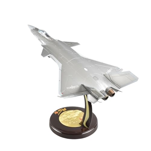 GUOXUN Flugzeugsimulation Militärmodell Fertigprodukt für J-20 Fighter Alloy Model Simulation Metall von GUOXUN