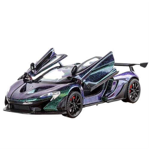 GUOXUN Für 1/24 P1 Supercar Legierung Modell Spielzeug Sportwagen Mit Sound Und Licht Feedback Exquisite Aussehen Sammelbare Ornamente(Green) von GUOXUN