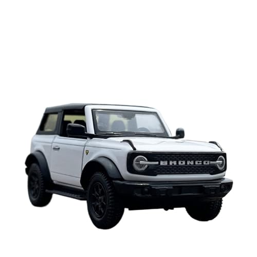 GUOXUN Für 1/36 Alloy Car Model Off-Road Vehicle Pull-Back Ornaments Entdecken Sie den exquisiten Innenraum mit zu öffnenden Türen(White) von GUOXUN