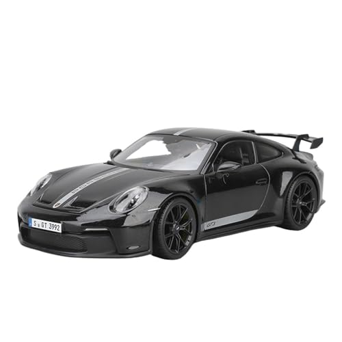 GUOXUN Für 1:18 911 GT3 Simulation Auto Modell Legierung Ornamente Sammlung(Black) von GUOXUN