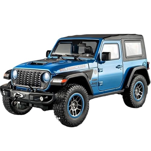 GUOXUN Für 1:18 Geländewagen-Modell, Legierung, Spielzeugauto, Ornament-Sammlung, multifunktionales Mini-Auto(Blue) von GUOXUN