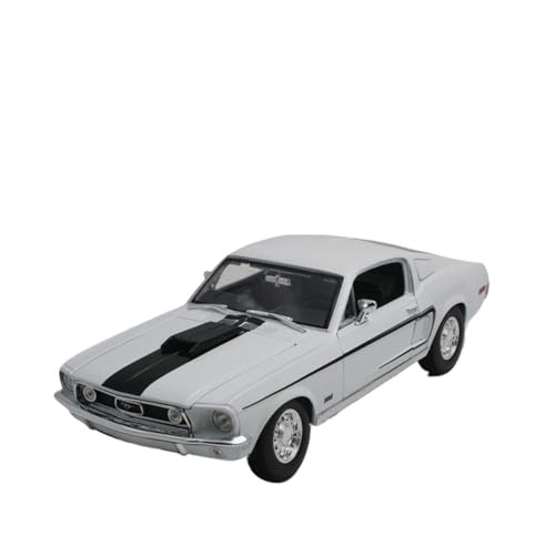 GUOXUN Für 1:18 Mustang 1968 Simulationsautomodell Legierung Ornamente Sammlung von GUOXUN