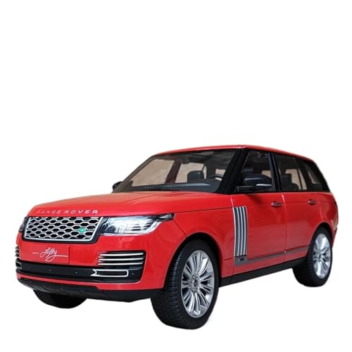 GUOXUN Für 1:18 Range SUV Simulation Auto Modell Legierung Ornamente Sammlung(Red) von GUOXUN