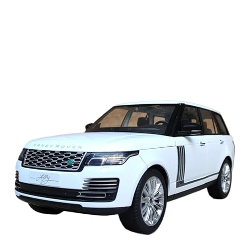 GUOXUN Für 1:18 Range SUV Simulation Auto Modell Legierung Ornamente Sammlung(White) von GUOXUN