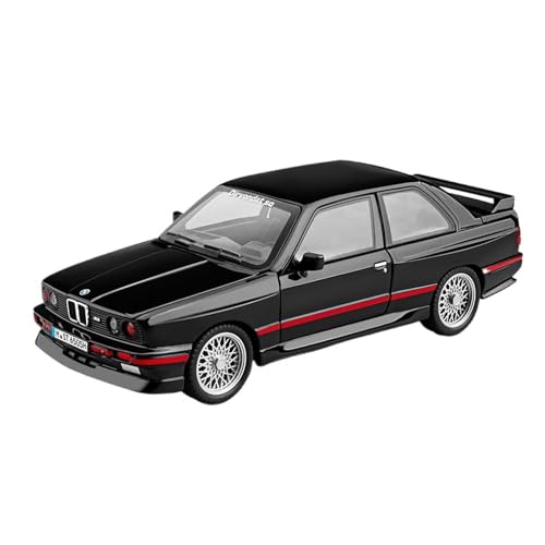 GUOXUN Für 1:24 3er-M3-Modell, Retro-Sportwagen Spielzeug-Sportwagen Mit Sound- Und Licht-Feedback Exquisites Aussehen(Black) von GUOXUN