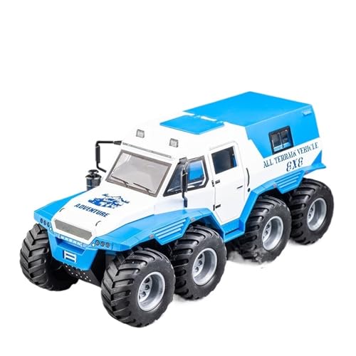 GUOXUN Für 1:24 Conqueror Geländewagen-Automodell, Zurückziehbares Automodell, Legierungsauto, Kann Als Familiensammlungsornament Verwendet Werden(White) von GUOXUN