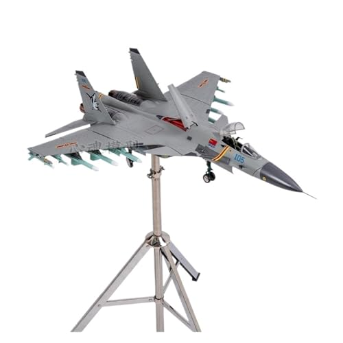 GUOXUN Für 1:30 J-15 Kampfflugzeug Modell Inlandssimulation Legierung J15 J-15 Basierend Flugzeug Fertig Militärische Ornamente(Gray) von GUOXUN