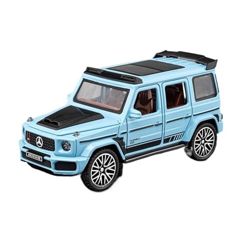 GUOXUN Für 1:32 G800-Klasse Legierung Auto Modell Sammlung Ornamente Off-Road Fahrzeug Mit Lichtern Und Sound Effekte Für Endlosen Spaß(Blue) von GUOXUN