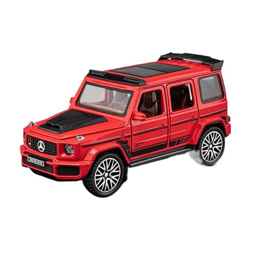 GUOXUN Für 1:32 G800-Klasse Legierung Auto Modell Sammlung Ornamente Off-Road Fahrzeug Mit Lichtern Und Sound Effekte Für Endlosen Spaß(Red) von GUOXUN