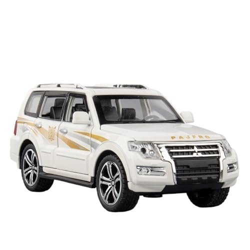 GUOXUN Für 1:32 SUV Geländewagen Simulation Legierung Auto Modell Sammlung Ornament Langlebig Und Robust Mit Einem Exquisiten Aussehen(White) von GUOXUN