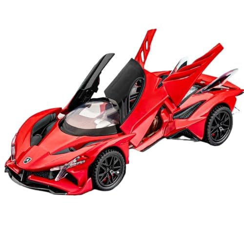 GUOXUN Für 1:32 Sun God Alloy Car Model Supercar Car Model Collection Ornament Toy Car(Red) von GUOXUN