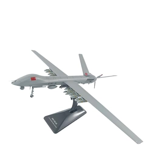 GUOXUN Für 1:38 Rainbow-5 UAV-Modell CH-5 Simulation Statisches Flugzeug Militärflugzeugmodell Legierung Flugzeugornamente von GUOXUN