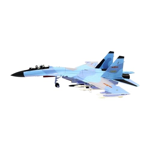 GUOXUN Für 1:48 Su-35 Kampfflugzeugmodell, Legierungssimulation Su-35 Flugzeug Militärmodell Ornamente Geschenksammlung von GUOXUN