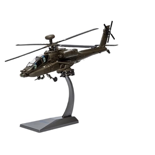 GUOXUN Für Apache Armed Helicopter Modell Simulation Legierung 1:72 US Military AH-64A Militärflugzeug Modell Ornamente Sammlung von GUOXUN