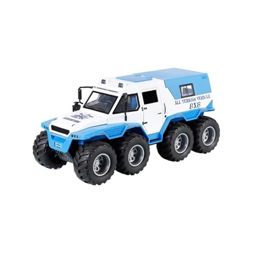 GUOXUN Für Avtoros Shaman Amphibious All-Terrain Vehicle Alloy Model Im Maßstab 1:24, Sound Und Licht, Spielzeug Für Zurückziehen(White) von GUOXUN