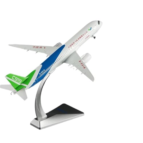 GUOXUN Für COMAC C919 Flugzeugmodell Simulation Legierung High-End Zivilflugzeug Ornamente Sammlung(C919-1:120) von GUOXUN