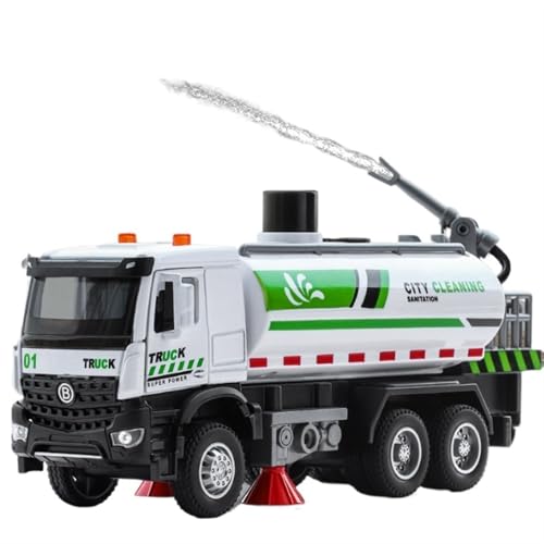 GUOXUN Für Kawei Alloy Sprinkler Truck Kann Wasser Sprühen Engineering Fahrzeug Sanitär Fahrzeug Lichter Und Sound Effekte Bringen Endlosen Spaß von GUOXUN