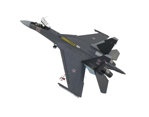 GUOXUN Für Su-35 Kampfflugzeugmodell, Flugzeugmodell, Simulationsflugzeug, Militärmodell(1:48) von GUOXUN