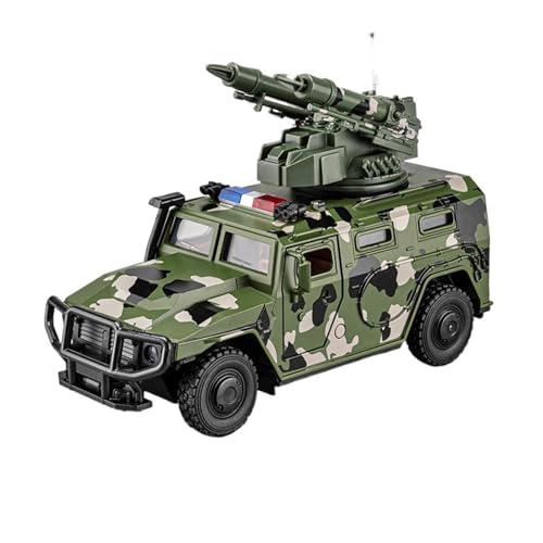 GUOXUN Für Tiger Armored Vehicle Toy 110 Public Security Special Police Vehicle Alloy Off Road Car(Green) von GUOXUN