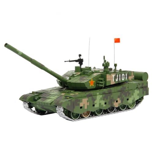 GUOXUN Für Typ 99 Panzermodell Legierung Typ 99a Kampfpanzer Metall gepanzertes Fahrzeug Gedenkornamente Fertigprodukt(AType 99A tank 1:32) von GUOXUN