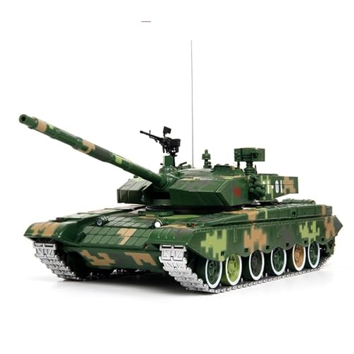 GUOXUN Für Typ 99 Panzermodell Legierung Typ 99a Kampfpanzer Metall gepanzertes Fahrzeug Gedenkornamente Fertigprodukt(Type 99 tank1:26) von GUOXUN