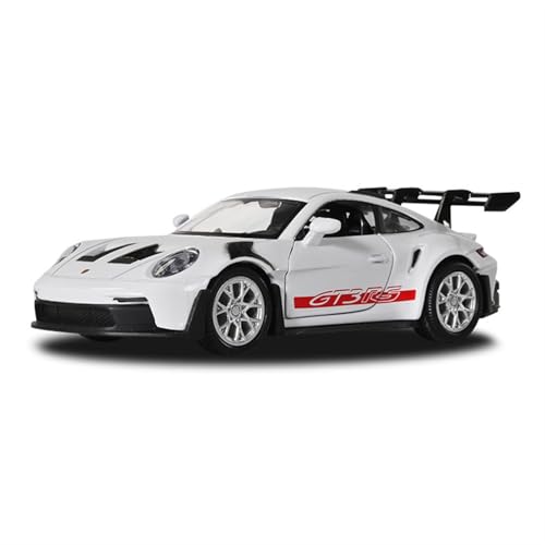 GUOXUN Für das 1/36 911 GT3 RS-Leichtmetallautomodell mit Pullback-Ornamenten-Kollektion bieten Ihnen Sound- und Lichteffekte Verschiedene Überraschungen von GUOXUN