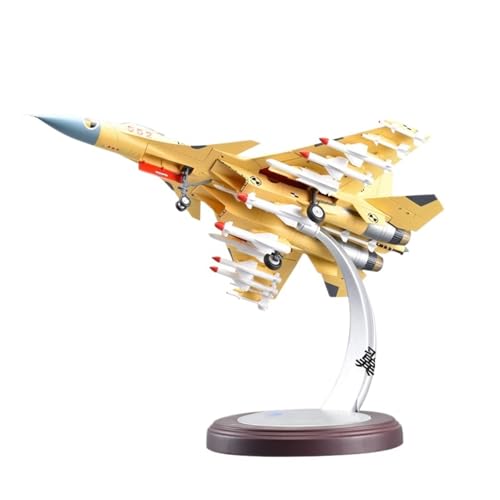 GUOXUN J15 Flying Shark basiertes Flugzeug für J-15 Flugzeugmodell Legierung J-15 Fighter Fertigprodukt (1:40-Y) von GUOXUN